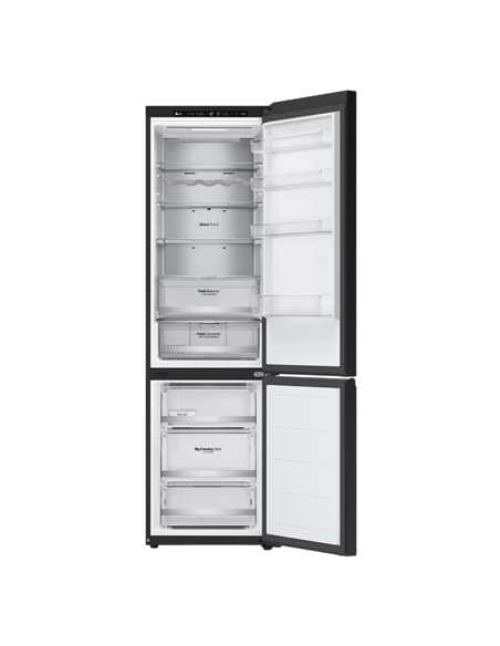 Холодильник LG GBB72BM9DQ, DoorCooling+, Чёрный