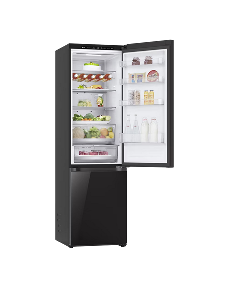 Холодильник LG GBB72BM9DQ, DoorCooling+, Чёрный