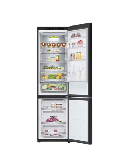 Холодильник LG GBB72BM9DQ, DoorCooling+, Чёрный