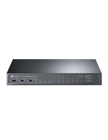 PoE коммутатор TP-LINK TL-SL1311MP, 8x IEEE 802.3af/at