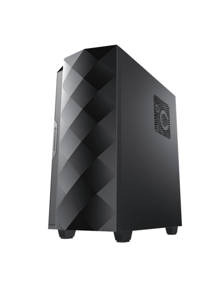 Carcasă PC Gamemax Diamond CP BK, Midi-Tower, Fără PSU, Negru