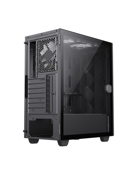 Carcasă PC Gamemax Diamond CP BK, Midi-Tower, Fără PSU, Negru
