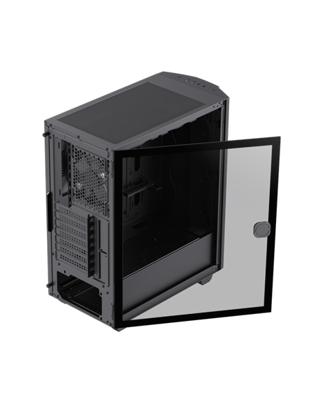 Carcasă PC Gamemax Diamond CP BK, Midi-Tower, Fără PSU, Negru
