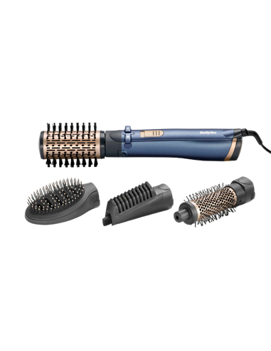 Фен-щётка BaByliss AS965E, 1000Вт, Синий