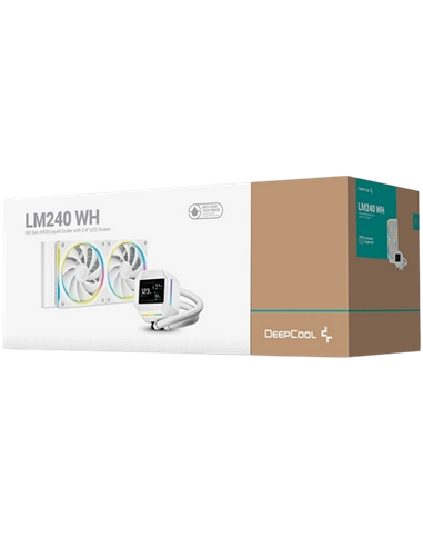 Cooler procesor Deepcool LM240 WH