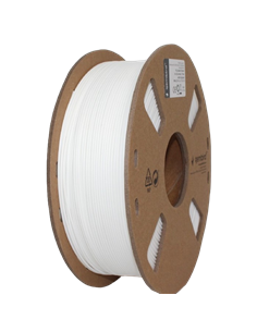 Нить для 3D-принтера Gembird 3DP-PLA1.75-01-W, PLA, Белый, 1.75 мм, 1 кг