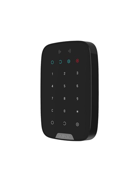 Беспроводная сенсорная клавиатура Ajax KeyPad, Чёрный Беспроводная сенсорная клавиатура Ajax KeyPad, Чёрный