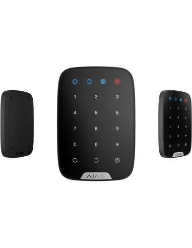 Беспроводная сенсорная клавиатура Ajax KeyPad, Чёрный