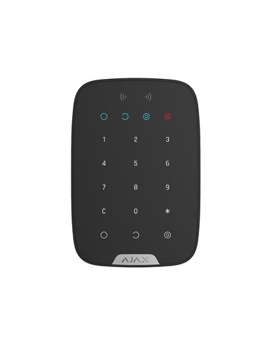 Беспроводная сенсорная клавиатура Ajax KeyPad, Чёрный