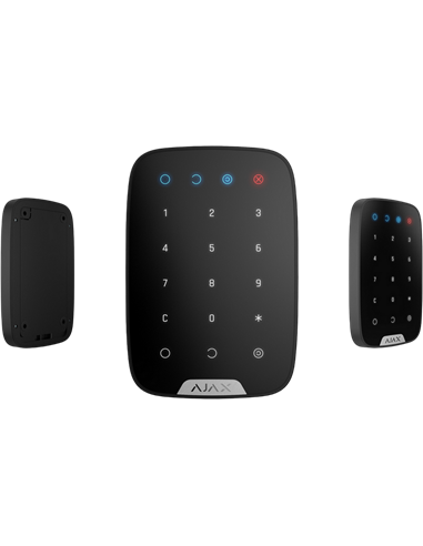 Беспроводная сенсорная клавиатура Ajax KeyPad, Чёрный