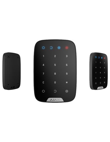Беспроводная сенсорная клавиатура Ajax KeyPad, Чёрный