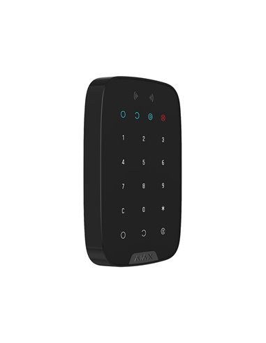 Беспроводная сенсорная клавиатура Ajax KeyPad, Чёрный