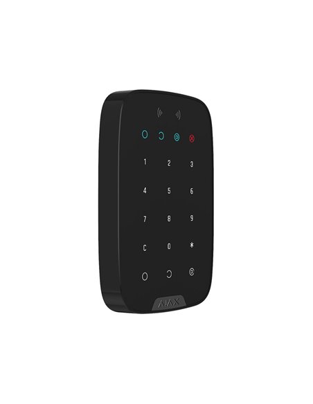 Беспроводная сенсорная клавиатура Ajax KeyPad, Чёрный Беспроводная сенсорная клавиатура Ajax KeyPad, Чёрный