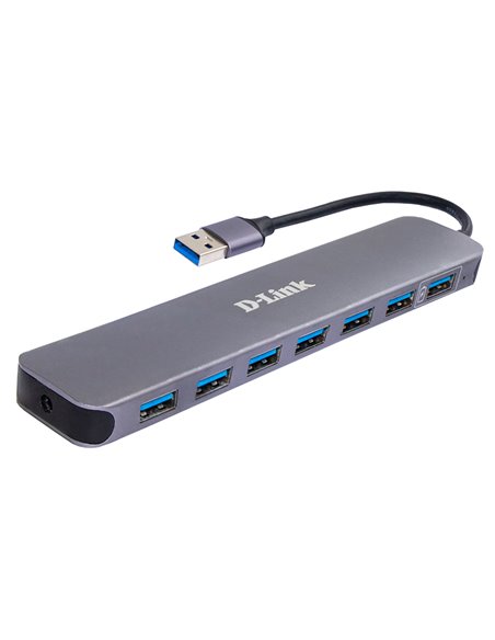 USB-концентратор D-Link DUB-1370/B2A, Серый