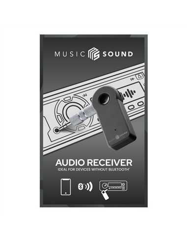 Receptor audio Bluetooth Cellularline Universal, Negru