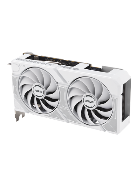 Видеокарта ASUS DUAL-RTX5060-O8G-WHITE, 8GB GDDR7 128бит Видеокарта ASUS DUAL-RTX5060-O8G-WHITE, 8GB GDDR7 128бит
