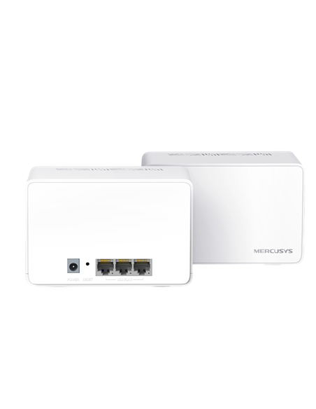 Sistem Wi-Fi Mesh MERCUSYS Halo H80X (2-pack), Alb