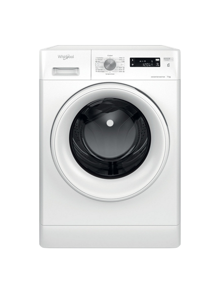 Mașină de spălat Whirlpool FFS 7469 W EE, 7kg, Alb