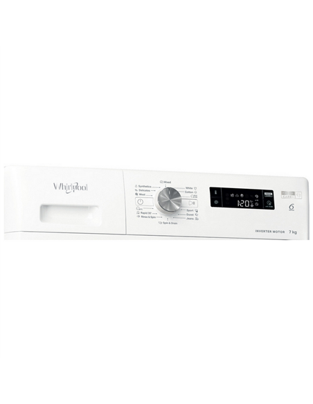 Стиральная машина Whirlpool FFS 7469 W EE, 7кг, Белый