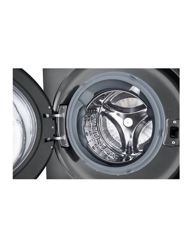 Стирально-сушильная машина LG WT1210BBF, 12кг, Черный