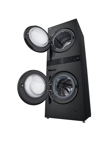 Стирально-сушильная машина LG WT1210BBF, 12кг, Черный