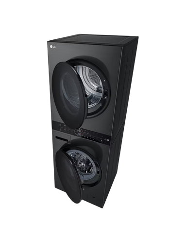 Стирально-сушильная машина LG WT1210BBF, 12кг, Черный