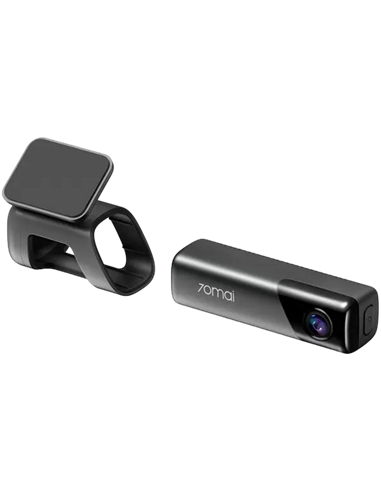 Cameră DVR frontală 70mai M500 + Senzori de presiune a anvelopelor T04, Negru