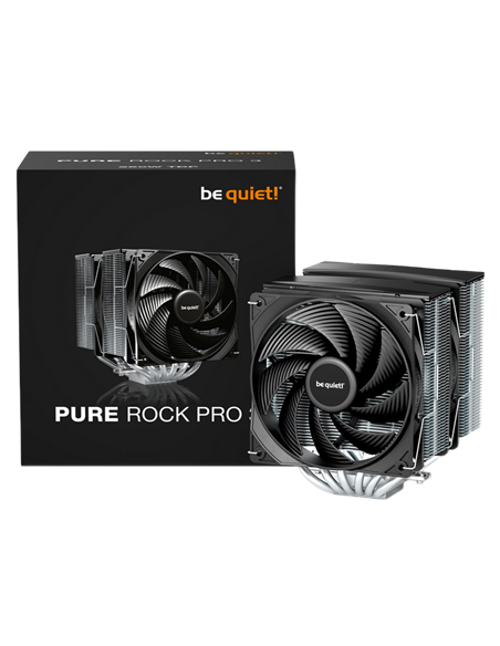 Кулер для процессора be quiet! Pure Rock Pro 3, Серебрянный 