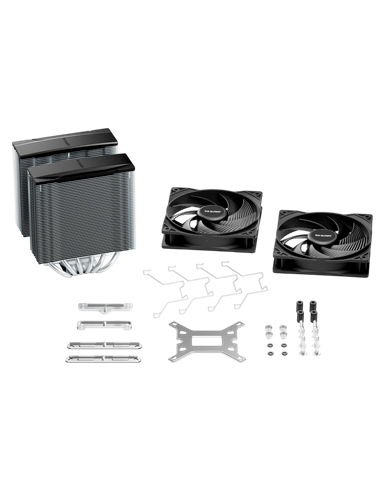 Cooler procesor be quiet! Pure Rock Pro 3, Argint