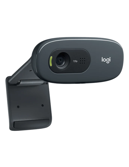 Cameră Web Logitech C270, HD 720p, Gri