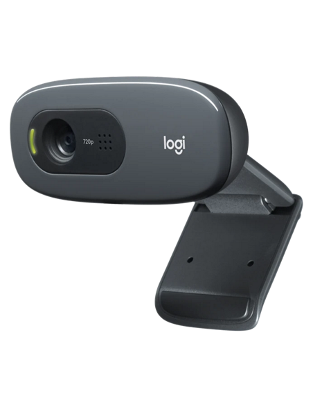Cameră Web Logitech C270, HD 720p, Gri