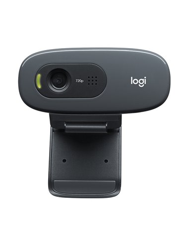 Cameră Web Logitech C270, HD 720p, Gri