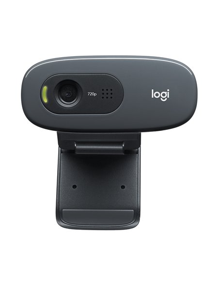Cameră Web Logitech C270, HD 720p, Gri