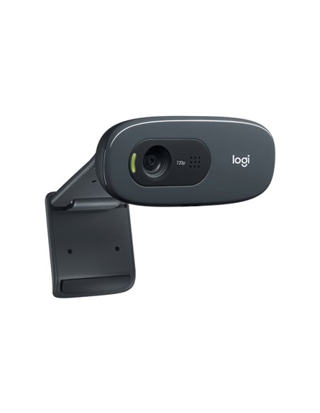 Cameră Web Logitech C270, HD 720p, Gri