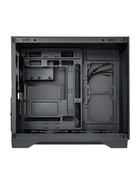 Carcasă PC Chieftec Visio Air, Mini-Tower, Fără PSU, Negru