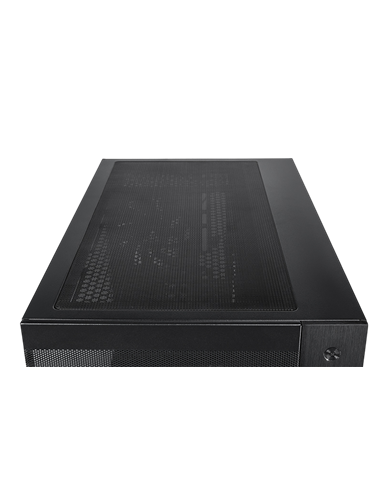 Carcasă PC Chieftec Visio Air, Mini-Tower, Fără PSU, Negru