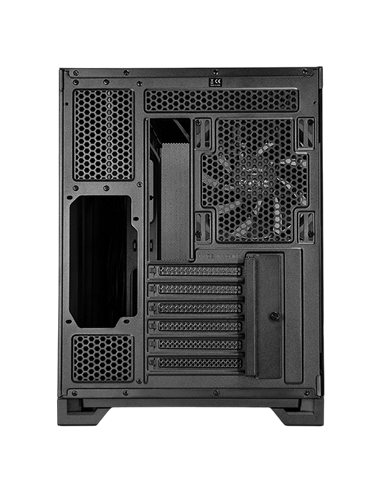 Carcasă PC Chieftec Visio Air, Mini-Tower, Fără PSU, Negru
