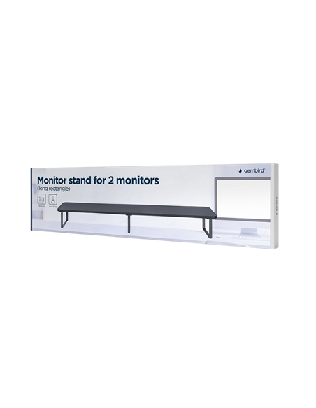 Подставка для монитора Gembird MS-TABLE2-01, Чёрный