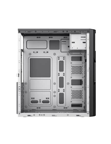 Carcasă PC Sohoo 2810BK, Midi-Tower, ATX, Negru