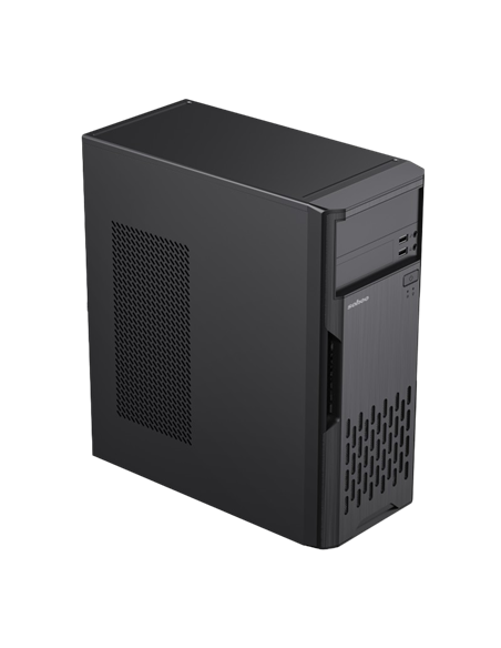 Carcasă PC Sohoo 2810BK, Midi-Tower, ATX, Negru