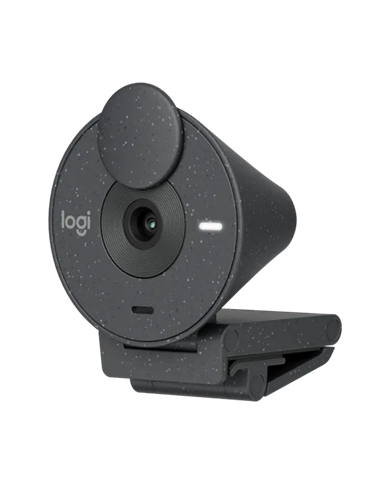 Веб-камера Logitech BRIO 300, Full-HD 1080P, Серый