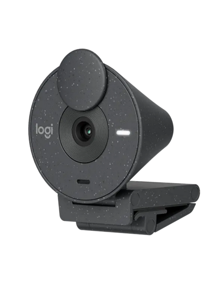 Cameră Web Logitech BRIO 300, Full-HD 1080P, Gri