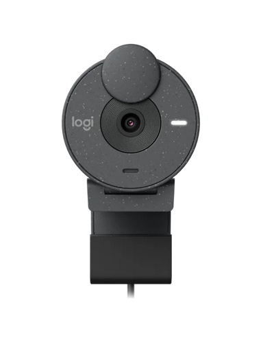 Cameră Web Logitech BRIO 300, Full-HD 1080P, Gri