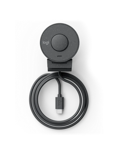 Cameră Web Logitech BRIO 300, Full-HD 1080P, Gri