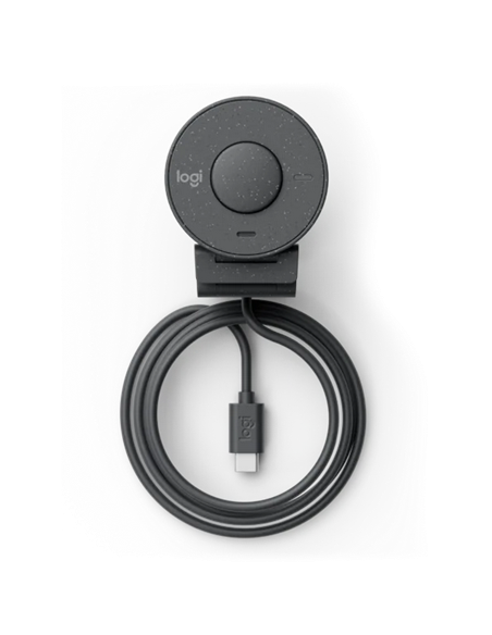 Cameră Web Logitech BRIO 300, Full-HD 1080P, Gri