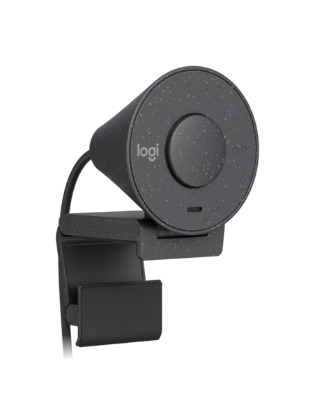 Веб-камера Logitech BRIO 300, Full-HD 1080P, Серый