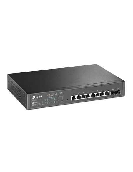 Comutator PoE TP-LINK TL-SG2210MP, 8x IEEE 802.3af/at Comutator PoE TP-LINK TL-SG2210MP, 8x IEEE 802.3af/at