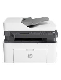 МФУ HP Laser 137fnw, Белый | Серый