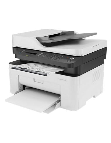 МФУ HP Laser 137fnw, Белый | Серый