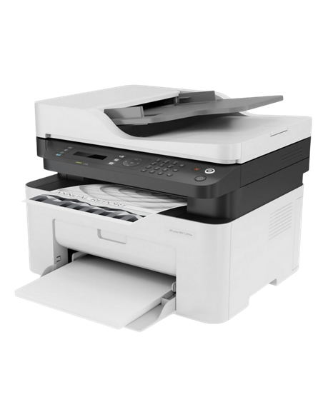 МФУ HP Laser 137fnw, Белый | Серый
